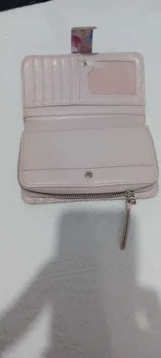 Billetera floral multicolor