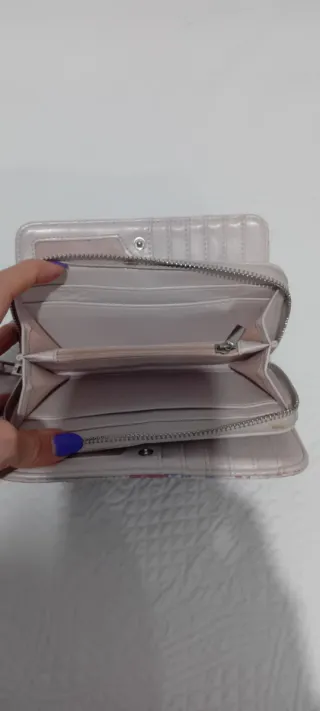 Billetera floral multicolor