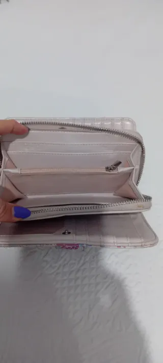 Billetera floral multicolor