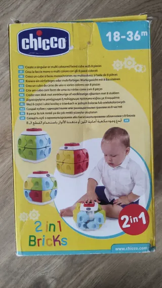 Chicco 2 en 1 Bricks Juguete Bebé