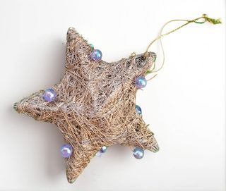 Adornos Navideños Trineo con Reno Estrella y bola