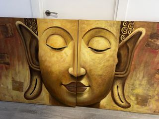 Cuadro Buda Dorado
