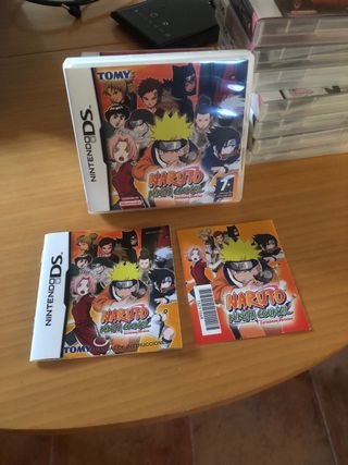 Caja de Nintendo DS Naruto Ninja Council Tomy