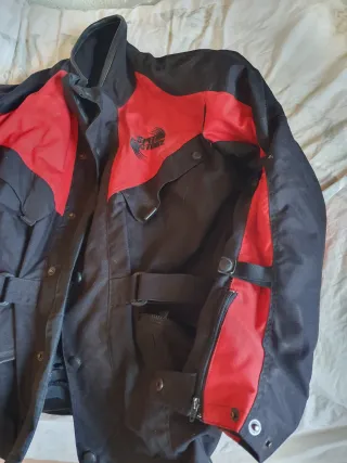 Chaqueta Moto Cordura Forro Desmontable