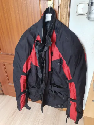 Chaqueta Moto Cordura Forro Desmontable