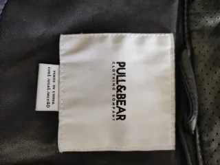 Cazadora negra Talla L