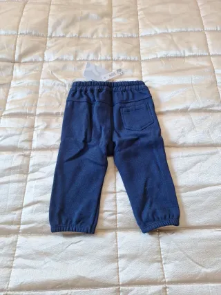 Pantaloni bimbo 3 mesi blu nuovo