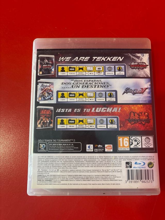 PS3 Fighting Edition Tekken Soul Calibur