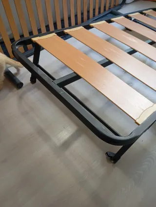 Conjunto Somieres Láminas Madera y Metal