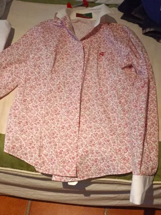 Camisa Montepicaza floral mujer