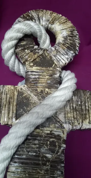 Ancla decorativa grande, 78cm