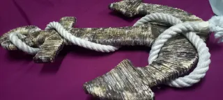 Ancla decorativa grande, 78cm