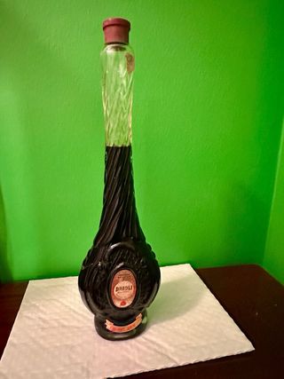 Botella antigua DRIOLI Cherry Brandy (años 60)DECO