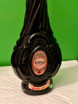 Botella antigua DRIOLI Cherry Brandy (años 60)DECO