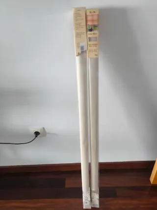 Estor enrollable beige 90x190cm