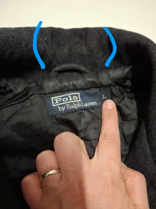 Cappotto lana Polo Ralph Lauren uomo grigio