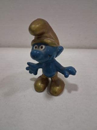 Figura di Puffi d'Oro da Collezione