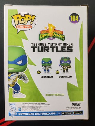 Funko Pop! TMNT Leonardo 104 Summer Convention