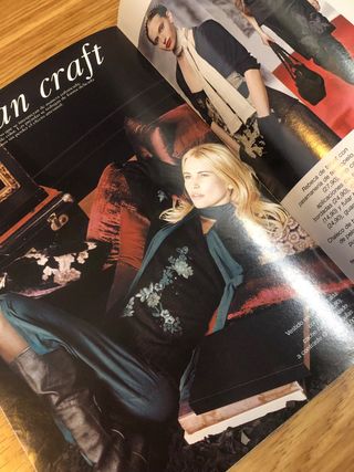 Revistas Mango 2005 con Claudia Schiffer