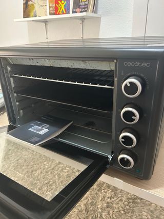 Horno Eléctrico Cecotec Negro