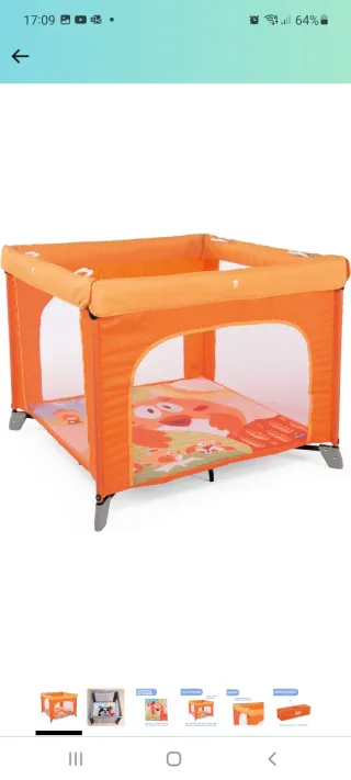 Parque infantil Chicco con bolsa de viaje