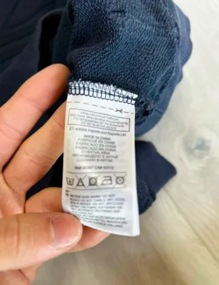 Felpa Adidas Nera con Cappuccio