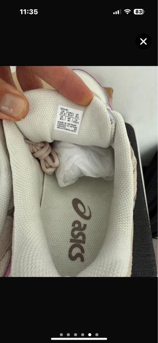 Zapatillas Asics Nuevas Mujer Talla 38