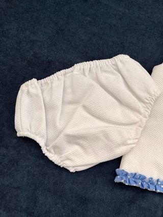 Vestido verano y braguita, 12 meses