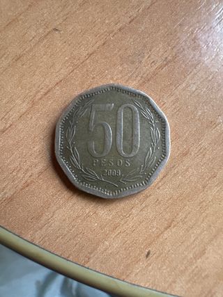 Moneda 50 Pesos 2009