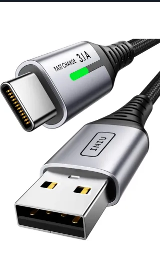 Cable USB-C 2m Carga Rápida 3.1A