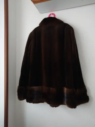 Chaquetón de pelo talla 42