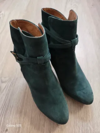 Botines Fosco ante verde T40