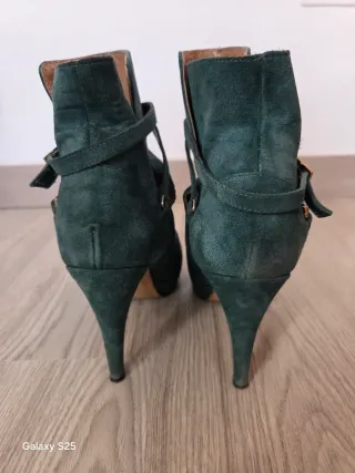 Botines Fosco ante verde T40