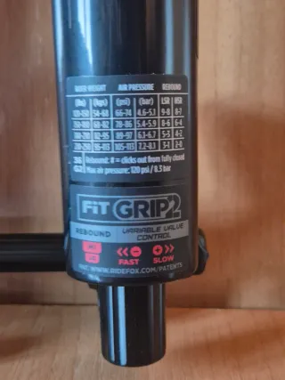 Horquilla Fox 36 Factory Kashima 160mm GRIP2