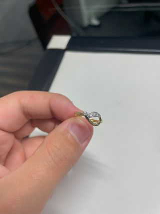 Anillo Oro 18K con Circonitas