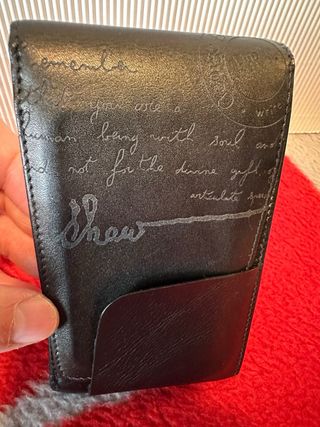 Cartera Montblanc original Bernard Shaw Negra