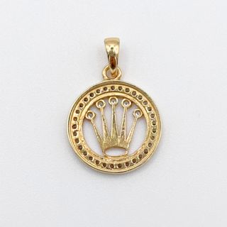 Colgante Oro 18K, Corona, 1.84gr
