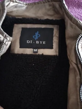 Chaqueta Di-Bye Piel Hombre Talla 52