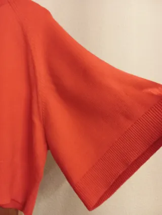 Jersey Zara Naranja Tallas Única