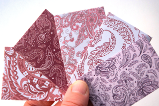 Sobres pequeños hechos a mano