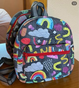 Mochila infantil hecha a mano