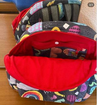 Mochila infantil hecha a mano