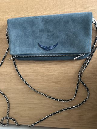 Bolso Zadig & Voltaire azul/gris