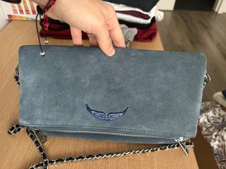 Bolso Zadig & Voltaire azul/gris