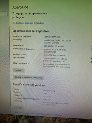 Ordenador ASUS Gaming Negro y Azul