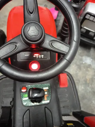 Tractor Eléctrico Infantil con Remolque