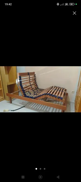 Somier eléctrico. Cama electrica