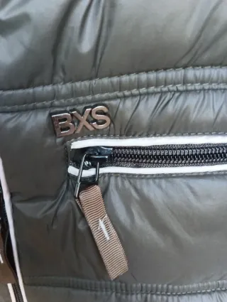 Chaqueta BXS acolchada verde militar Talla M