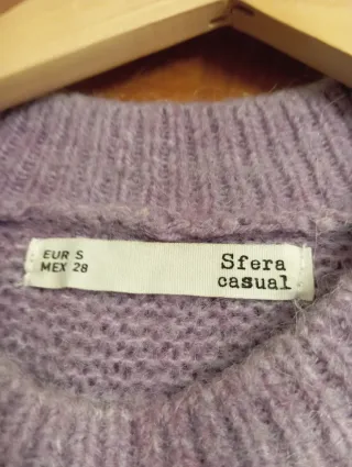 Jersey Sfera Morado Flores