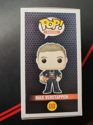 Funko Pop! Max Verstappen 08 Red Bull Racing